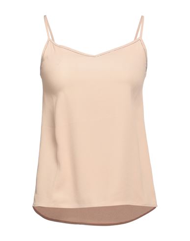Fabiana Filippi Woman Top Blush Size 2 Acetate, Silk, Ecobrass In Pink