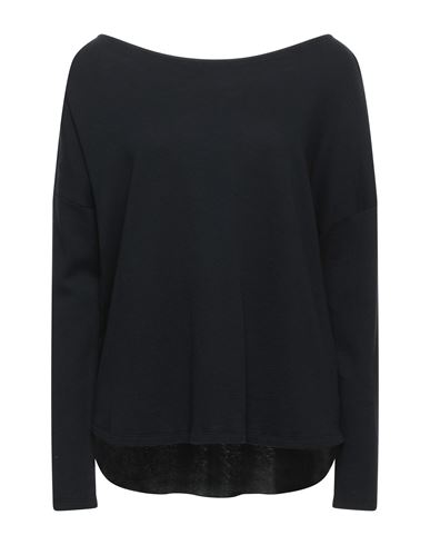 Juvia Woman T-shirt Black Size L Cotton, Cashmere, Polyamide