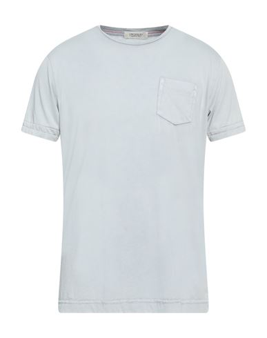 Shop Crossley Man T-shirt Light Grey Size L Cotton