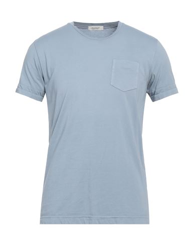 Crossley Man T-shirt Light Blue Size Xxl Cotton