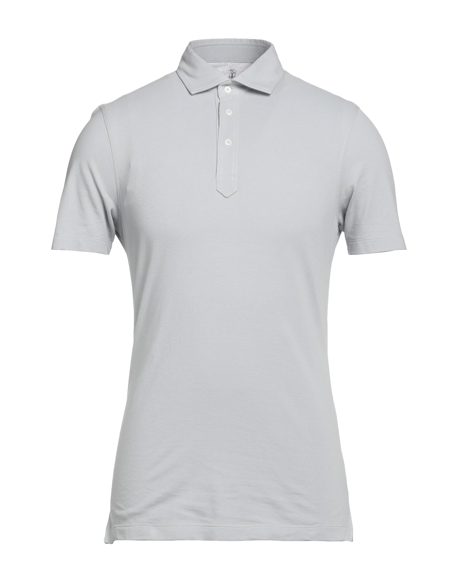 Brunello Cucinelli Polo Shirts In Grey