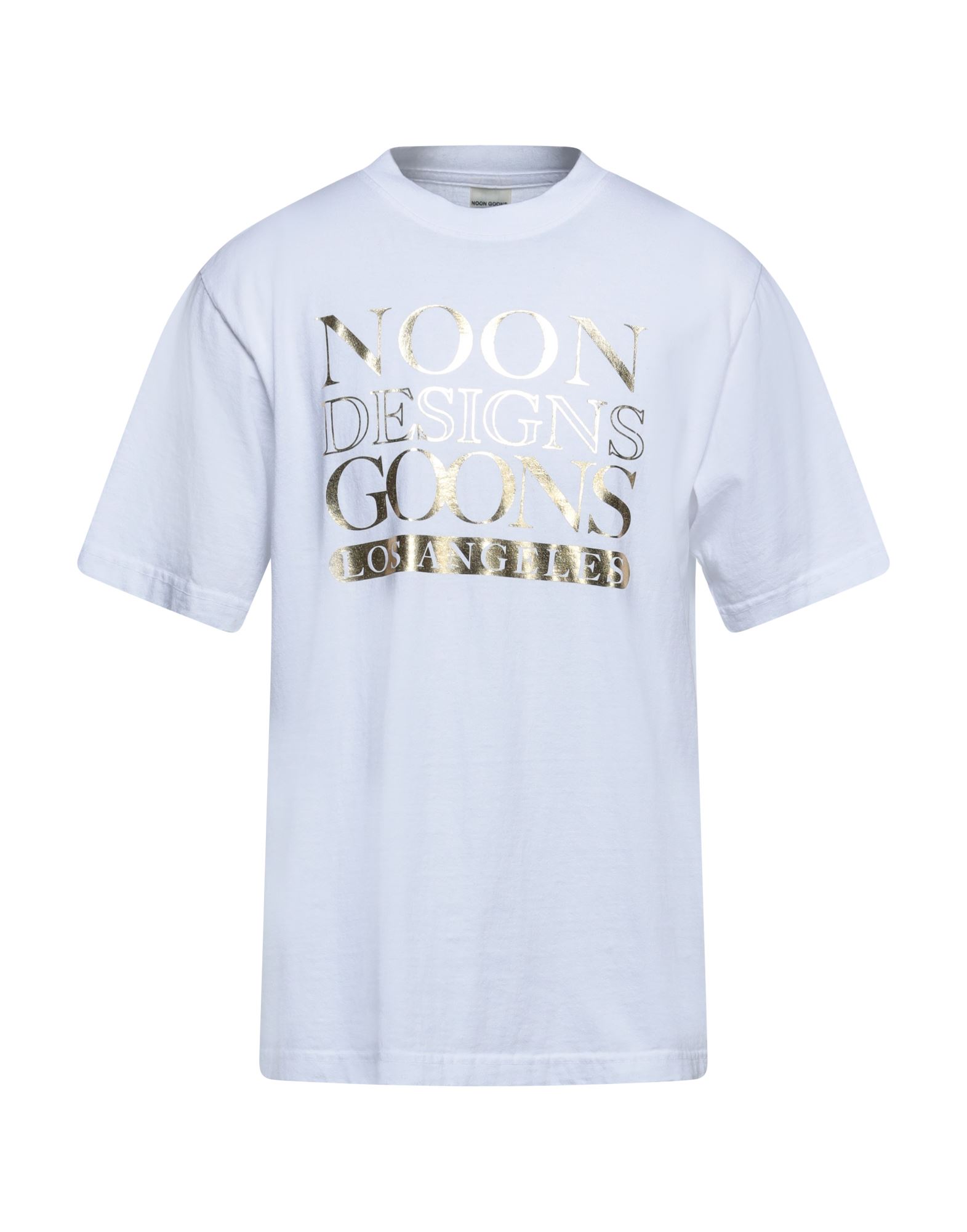 税込?送料無料】 ヌーン グーンズ Noon Goons メンズ Tシャツ トップス White Cotton T-Shirt White -  mintzerbooks.com