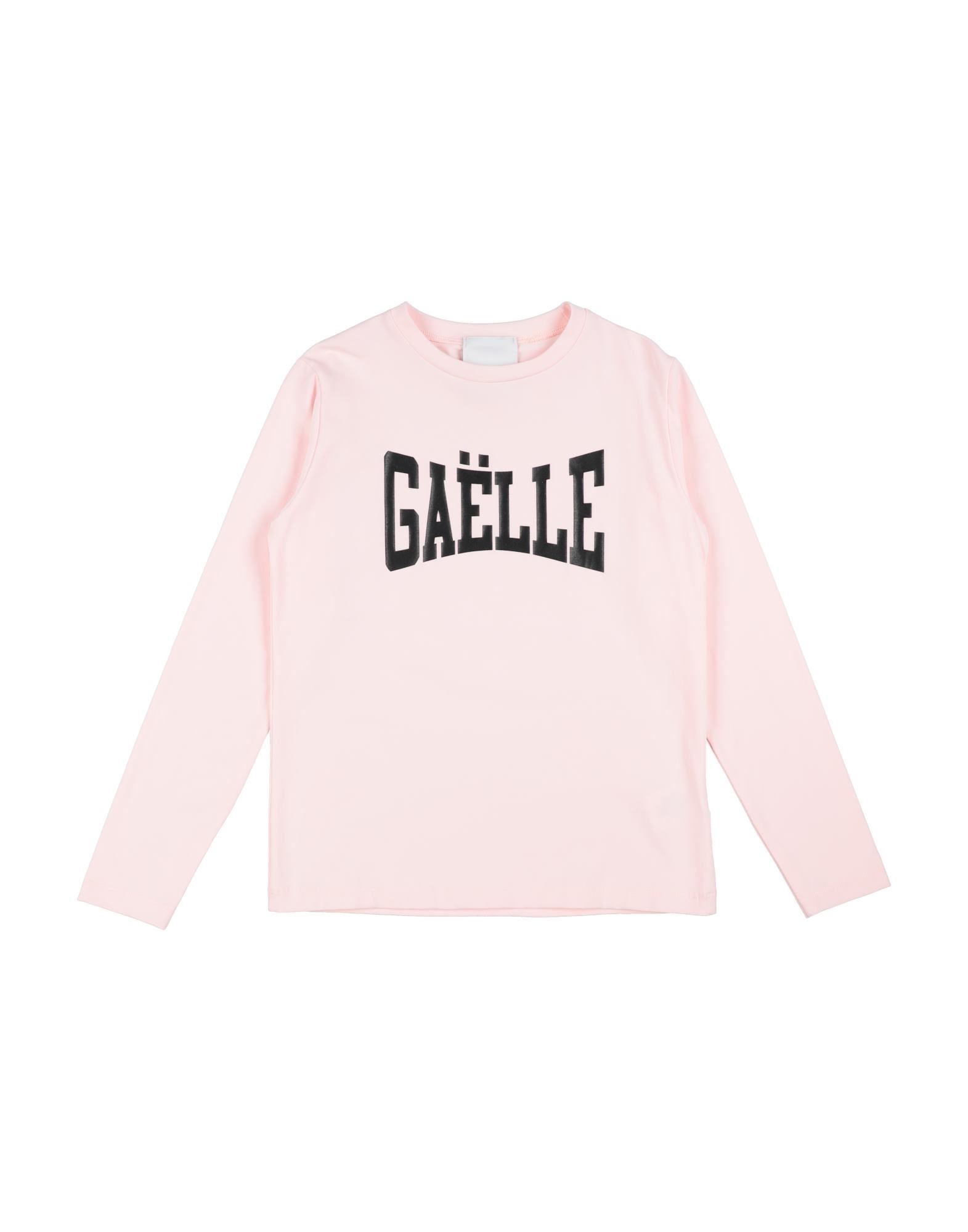 Gaelle Paris Kids' T-shirts In Light Pink