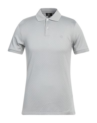 Dunhill Man Polo Shirt Light Grey Size S Cotton