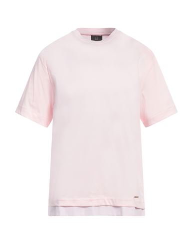 Shop Dunhill Man T-shirt Pink Size Xxl Cotton