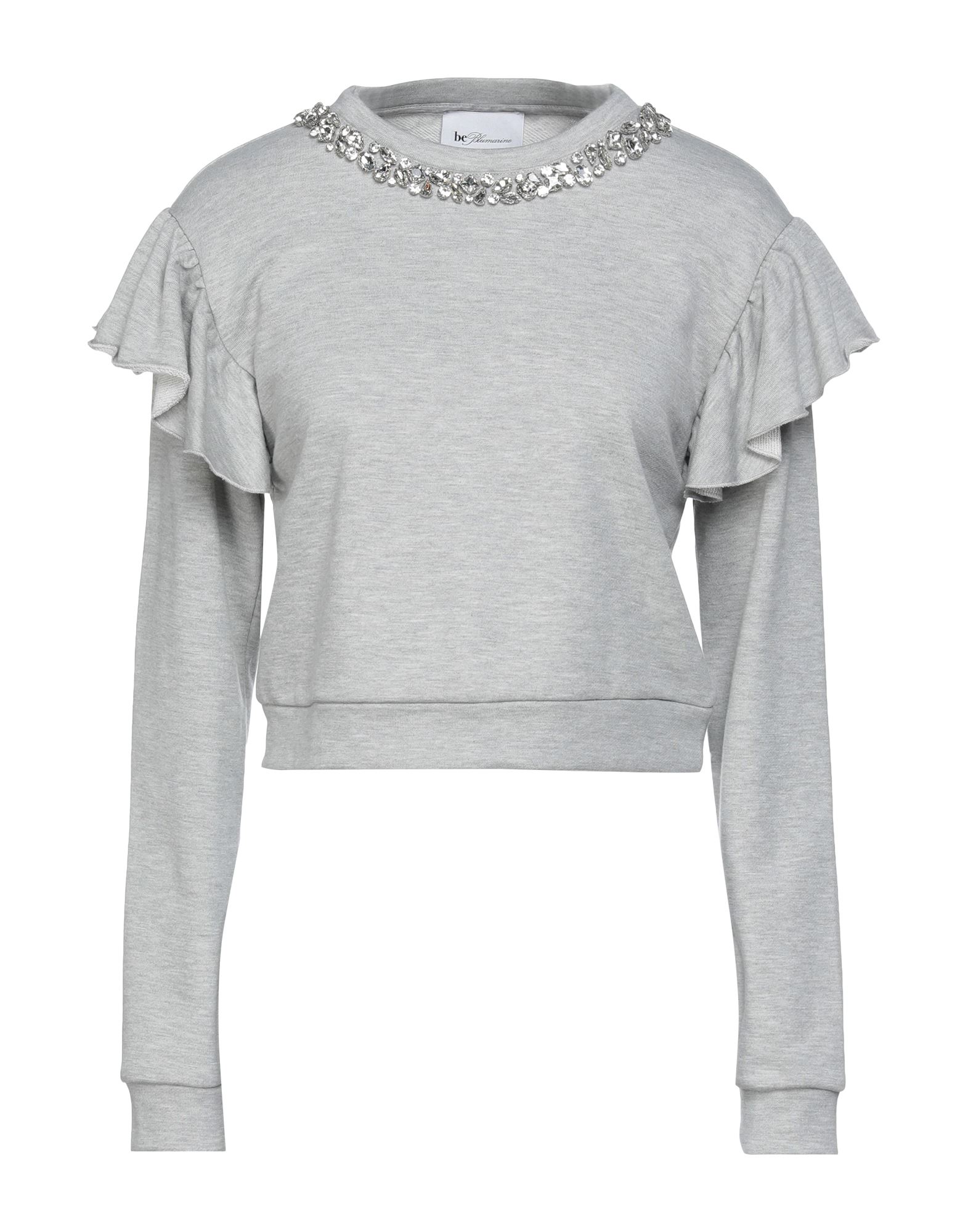 Be Blumarine Sweatshirts In Light Grey