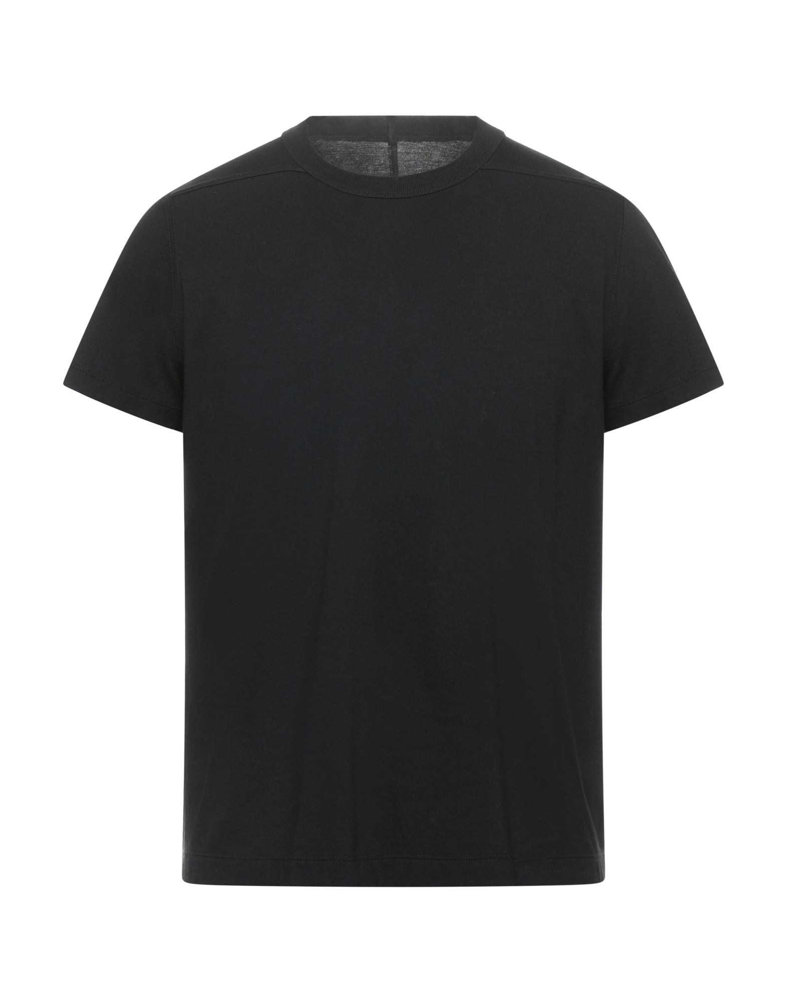 Rick Owens Piped Short-sleeve T-shirt In Black