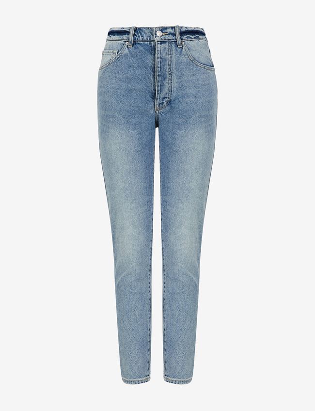 Armani Exchange Slim Jeans Blau Baumwolle