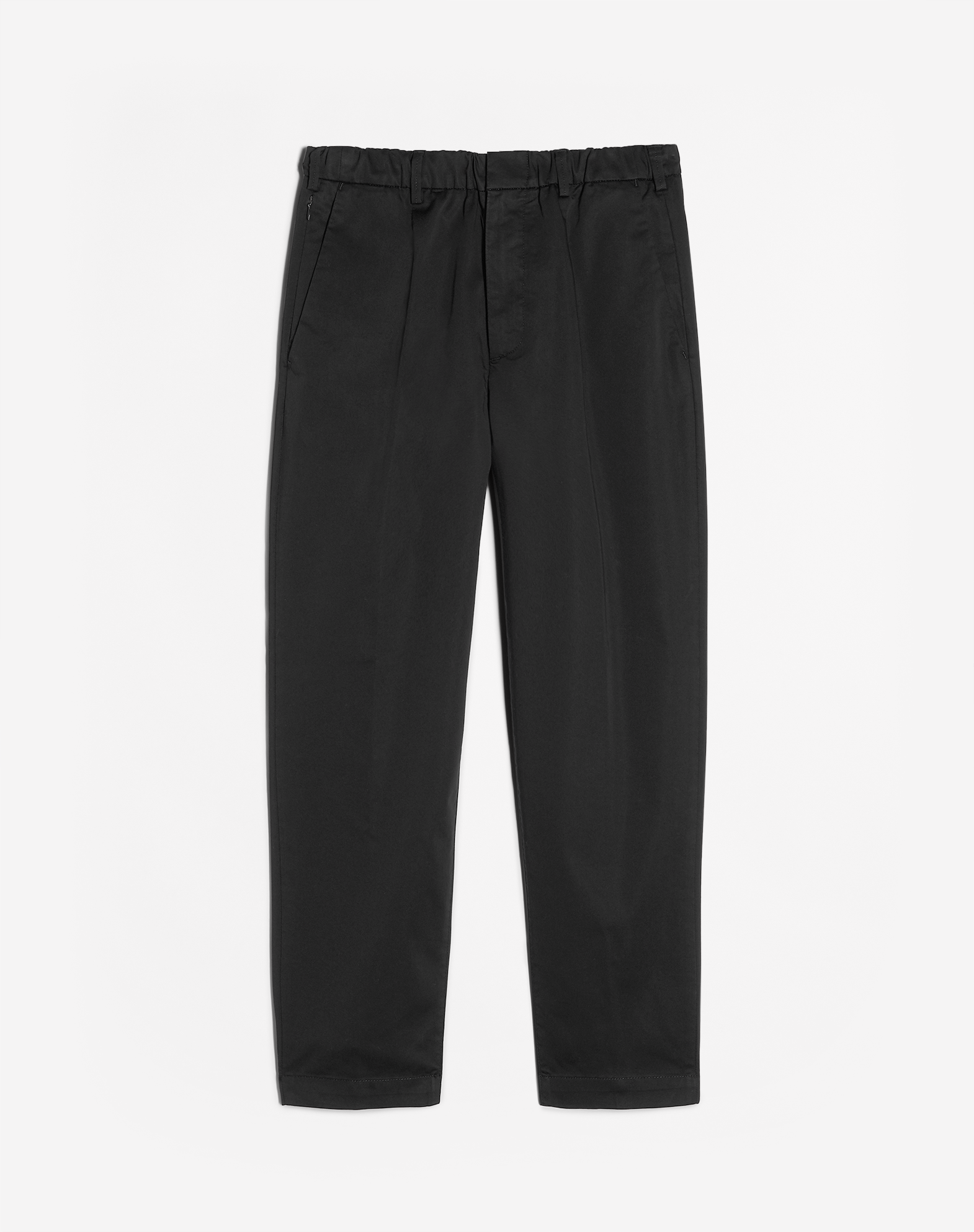 Dunhill Cotton Blend Sports Trousers In Black