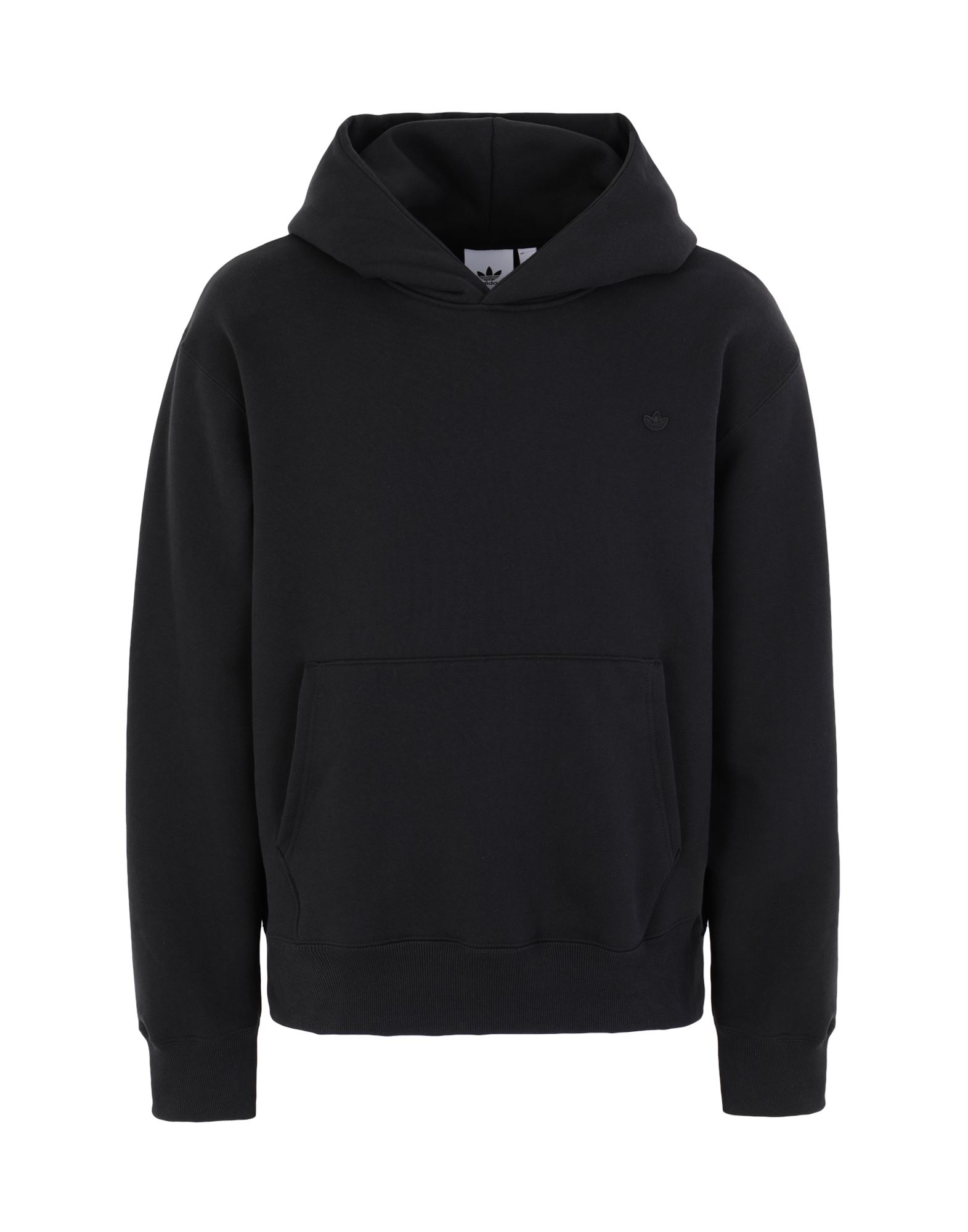 《セール開催中》ADIDAS ORIGINALS メンズ スウェットシャツ ブラック S コットン 83% / リサイクルポリエステル 17% C HOODY