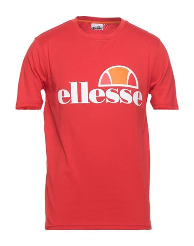 ELLESSE ELLESSE MAN T-SHIRT RED SIZE XL COTTON