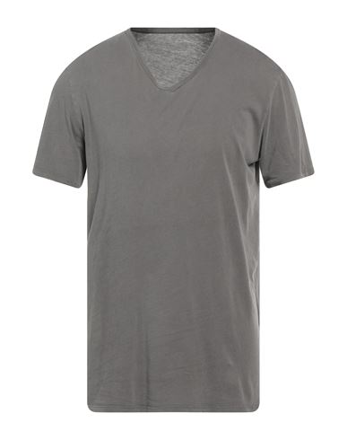 American Vintage Man T-shirt Grey Size S Cotton