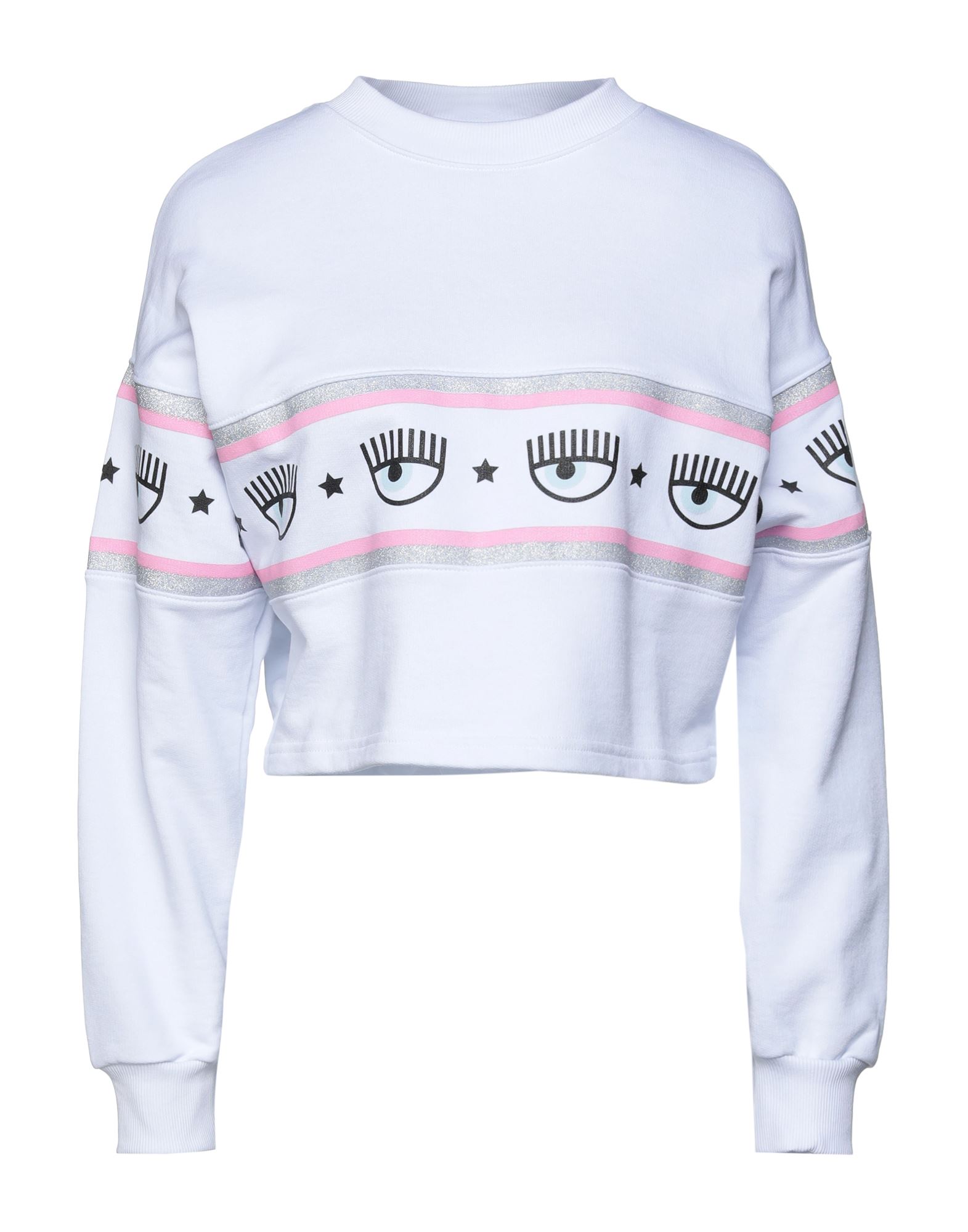 Chiara Ferragni Sweatshirts In White
