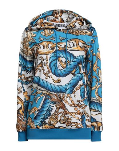 Sweatshirt Damen Azurblau 34 Damen