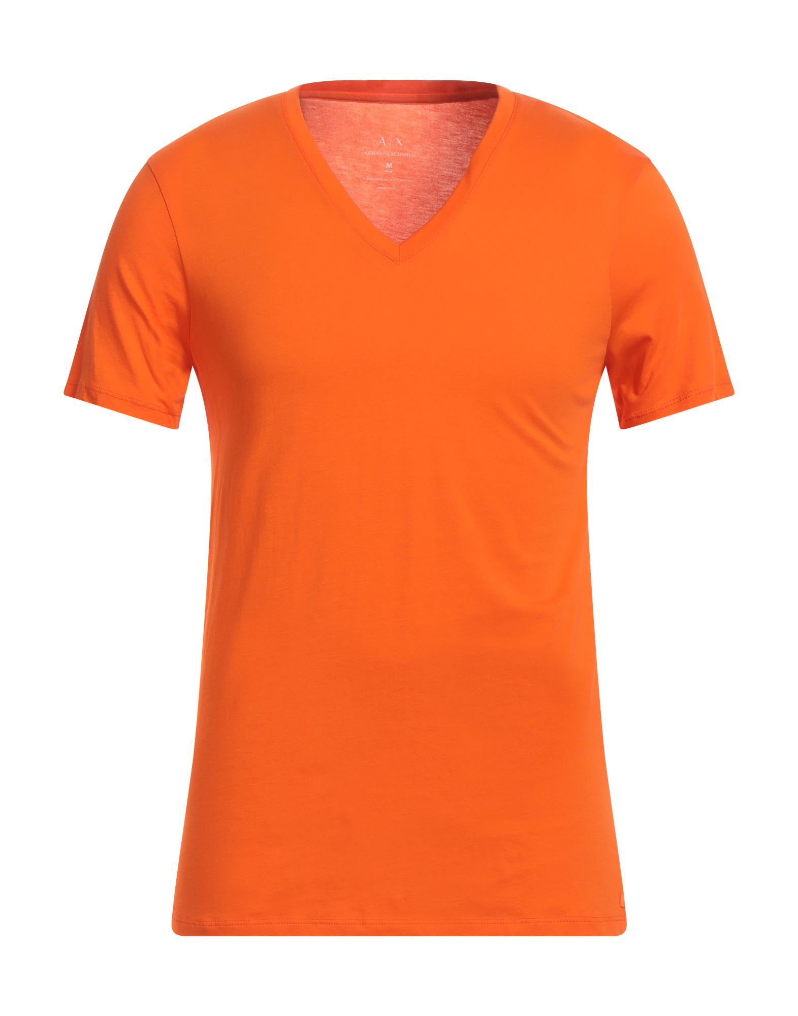 Armani Exchange T-shirts In Orange