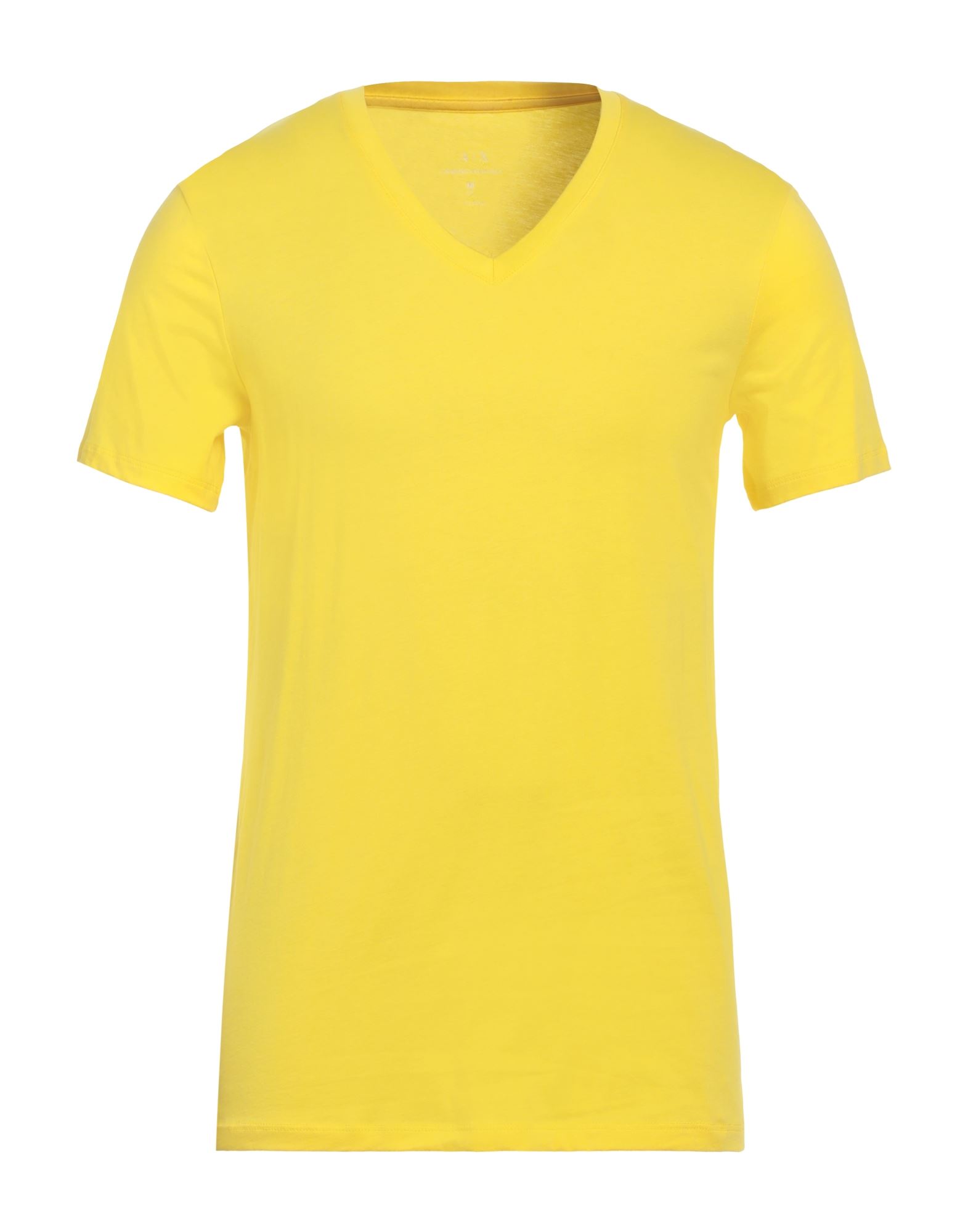 Armani Exchange T-shirts In Yellow