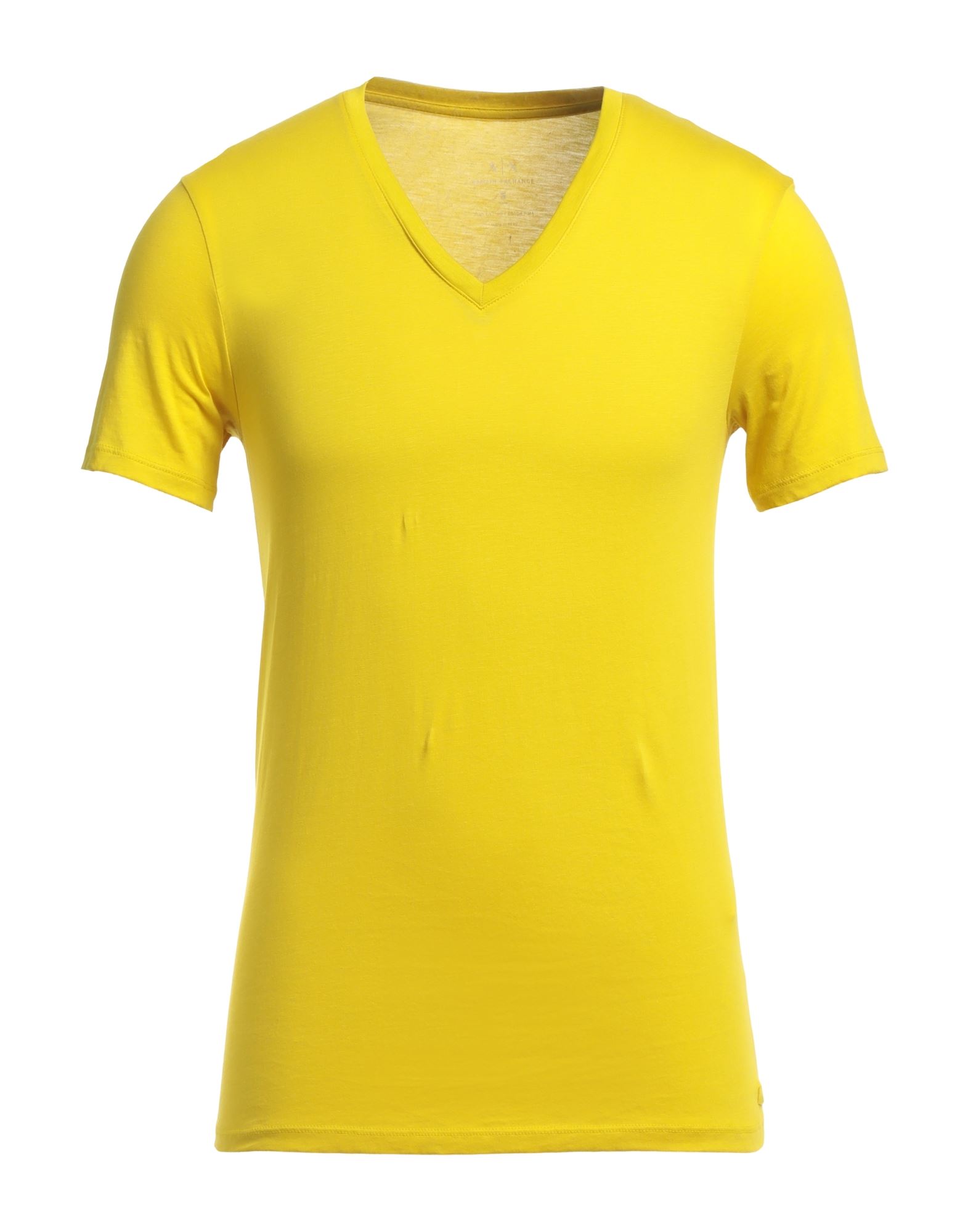 Armani Exchange T-shirts In Yellow