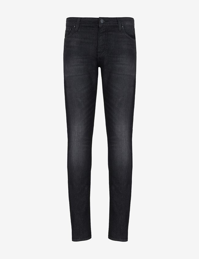 Armani Exchange Jeans Skinny Nero Cotone, Poliestere, Elastan