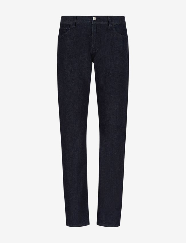 Armani Exchange Jeans Slim Fit Blu Cotone, Elastan