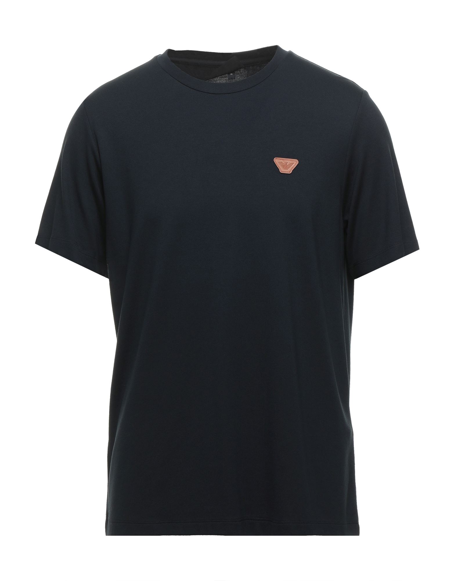 《セール開催中》EMPORIO ARMANI メンズ T シャツ ダークブルー XS レーヨン 70% / ポリエステル 27% / ポリウレタン 3%