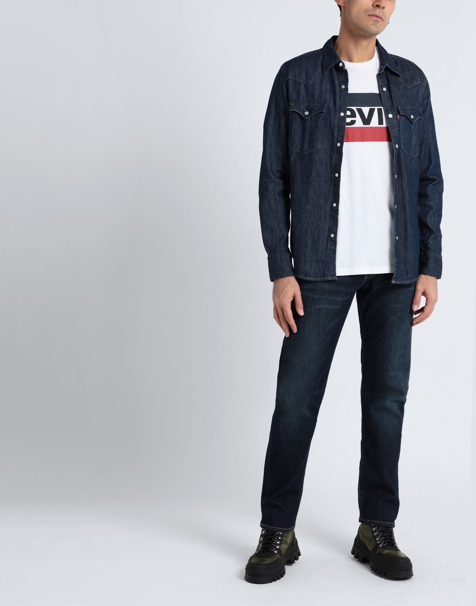  Levi's - Camisetas Y Tops - Camisas Vaqueras - On Yoox.com 
