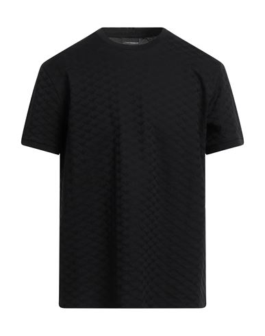 Emporio Armani Man T-shirt Black Size S Cotton