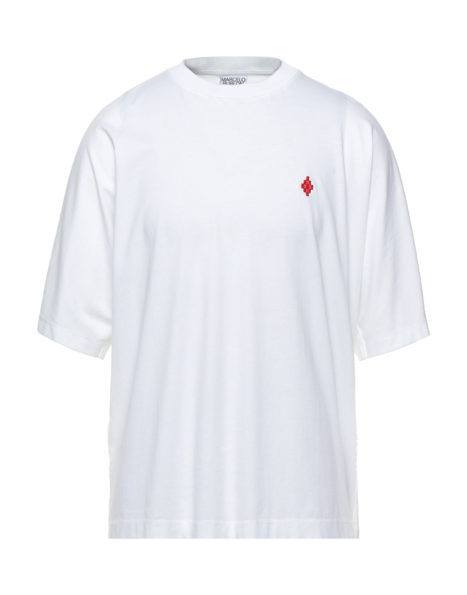 Burlon County Of Milan T-shirts In White | ModeSens