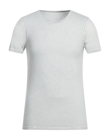 Majestic Filatures Man T-shirt Light Grey Size S Cotton In Grey