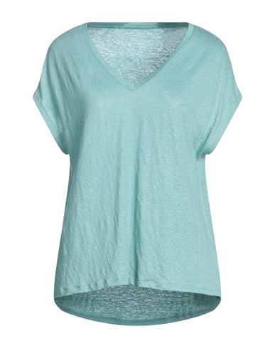 Majestic Filatures Woman T-shirt Sage Green Size 3 Linen, Cotton