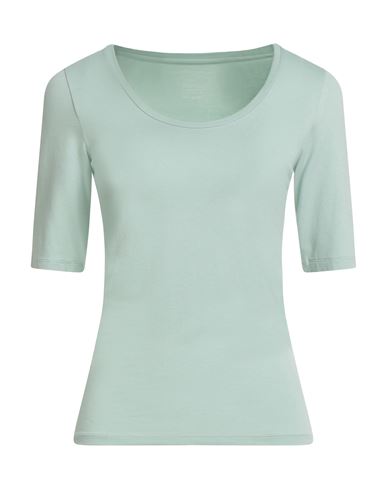 Majestic Filatures Woman T-shirt Sage Green Size 1 Viscose, Elastane In Green