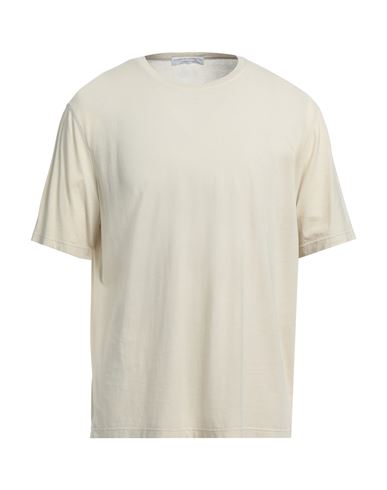 Filippo De Laurentiis Man T-shirt Sand Size 44 Cotton In Beige