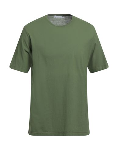 Filippo De Laurentiis Man T-shirt Emerald Green Size 44 Cotton