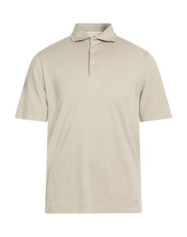 Filippo De Laurentiis Man Polo Shirt Sage Green Size 46 Cotton In Neutral