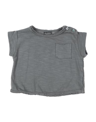 Tocoto Vintage Babies'  Newborn Girl T-shirt Grey Size 3 Organic Cotton