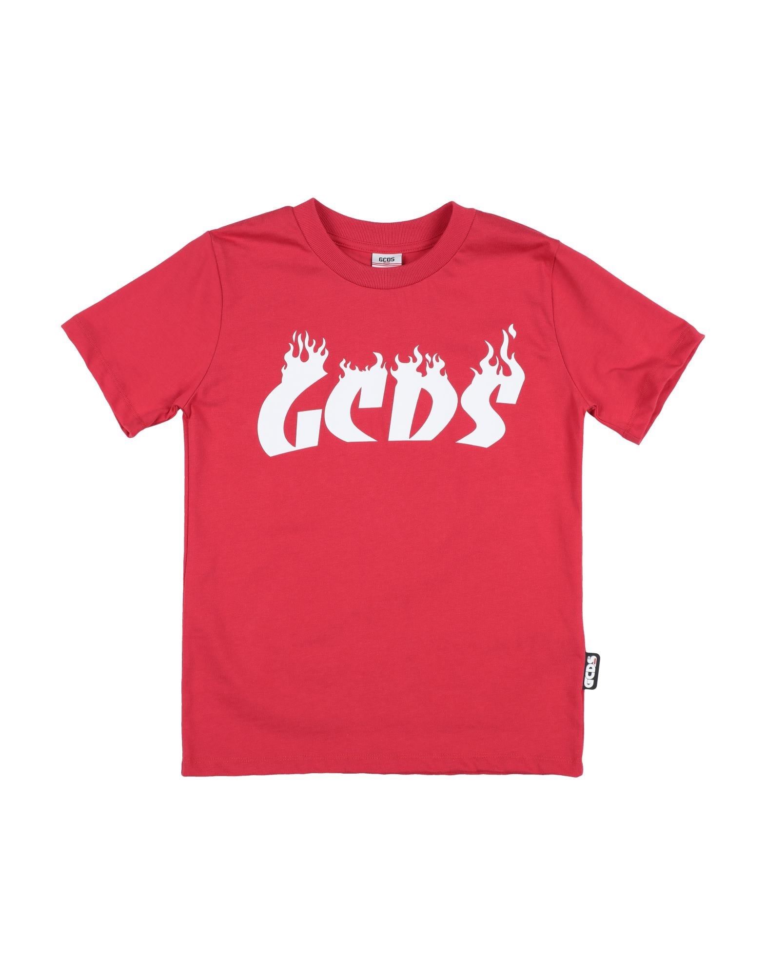 Gcds Mini Kids' T-shirts In Red