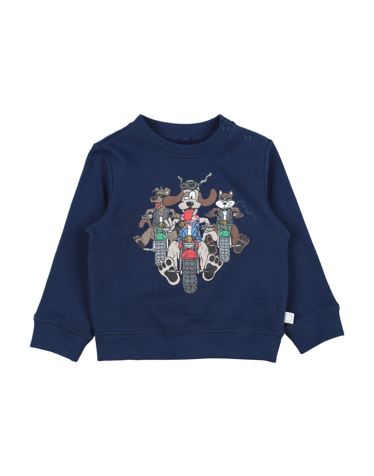 Stella Mccartney Kids T-shirts In Midnight Blue