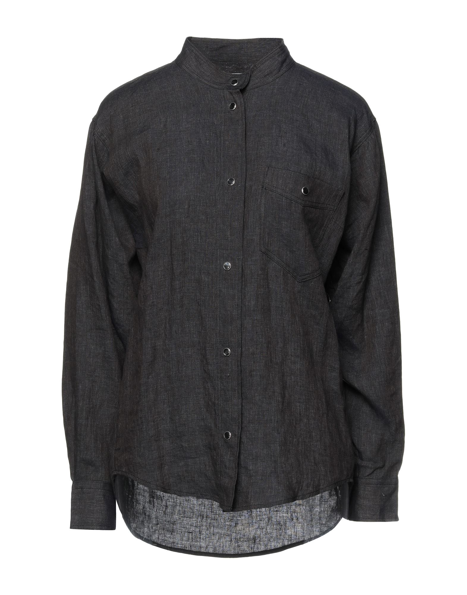 オンラインストア正本 レディース リネン スチールグレー シャツ セール開催中 Isabel S6yrv Toile Marant 38 100 激安 Jlt Polinema Org