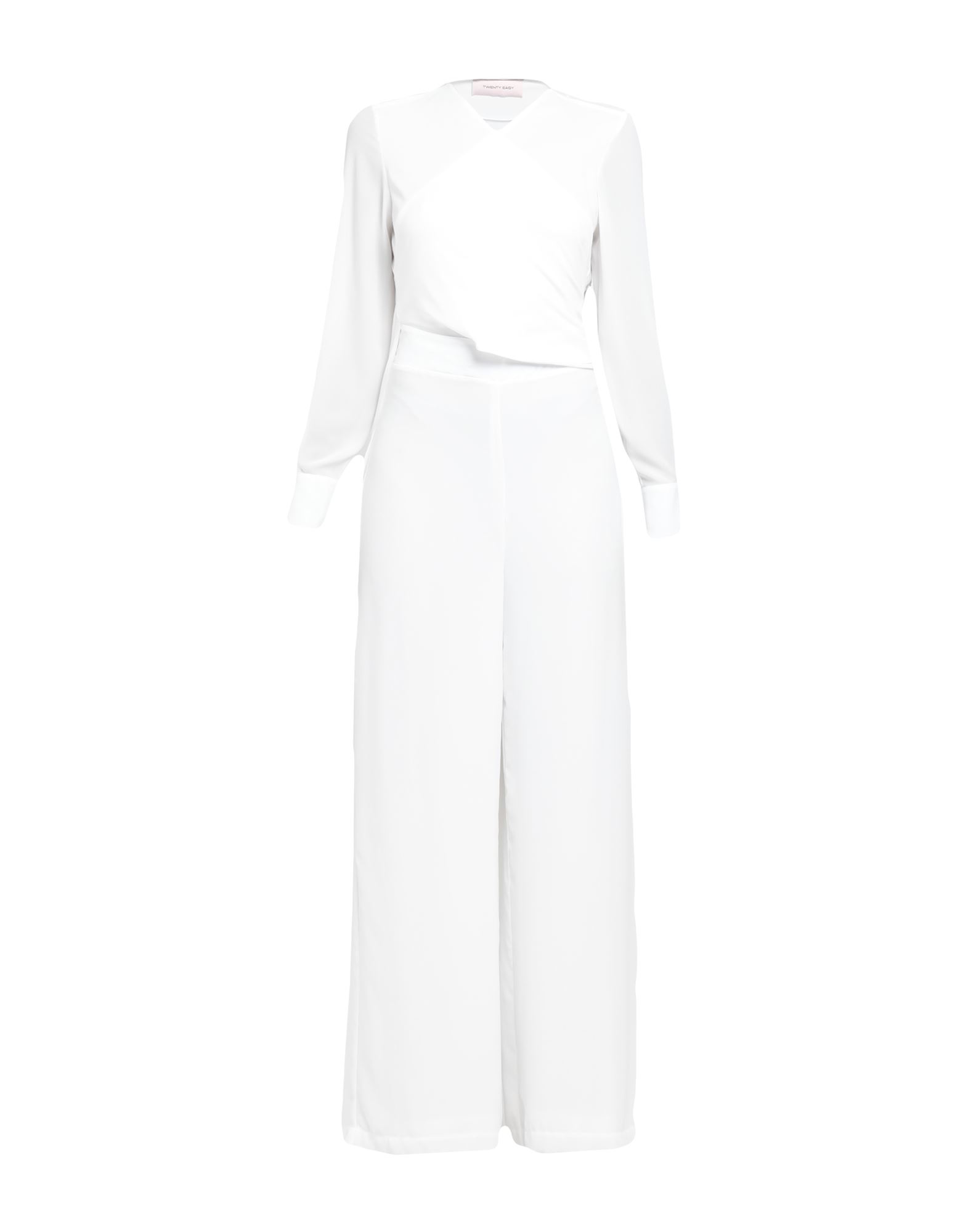 Twenty Easy By Kaos Jumpsuits In White