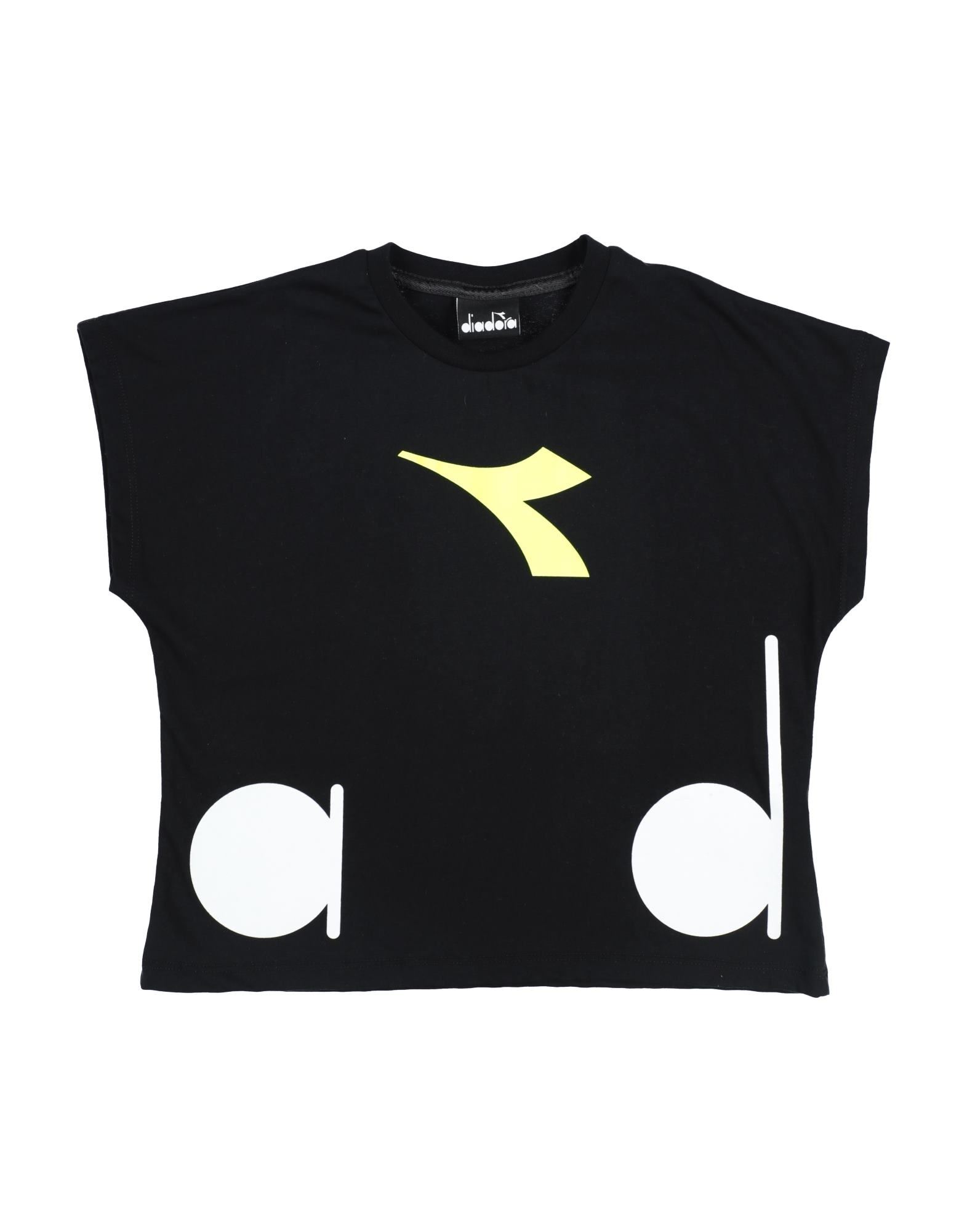 Diadora T-shirts In Black