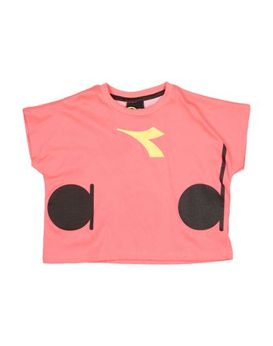 Diadora Toddler Girl T-shirt Fuchsia Size 6 Cotton In Pink