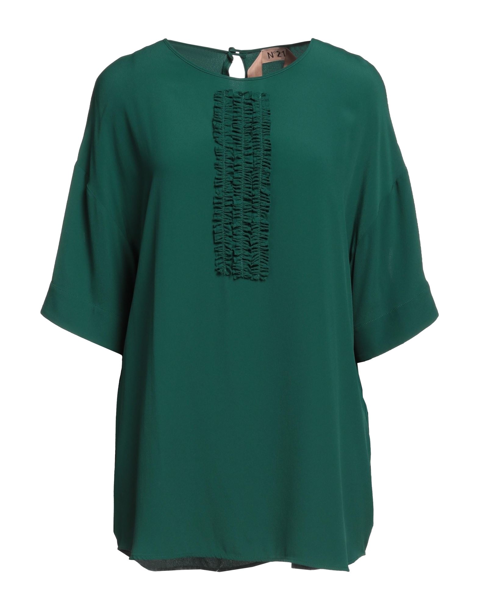 Ndegree21 Blouses In Emerald Green