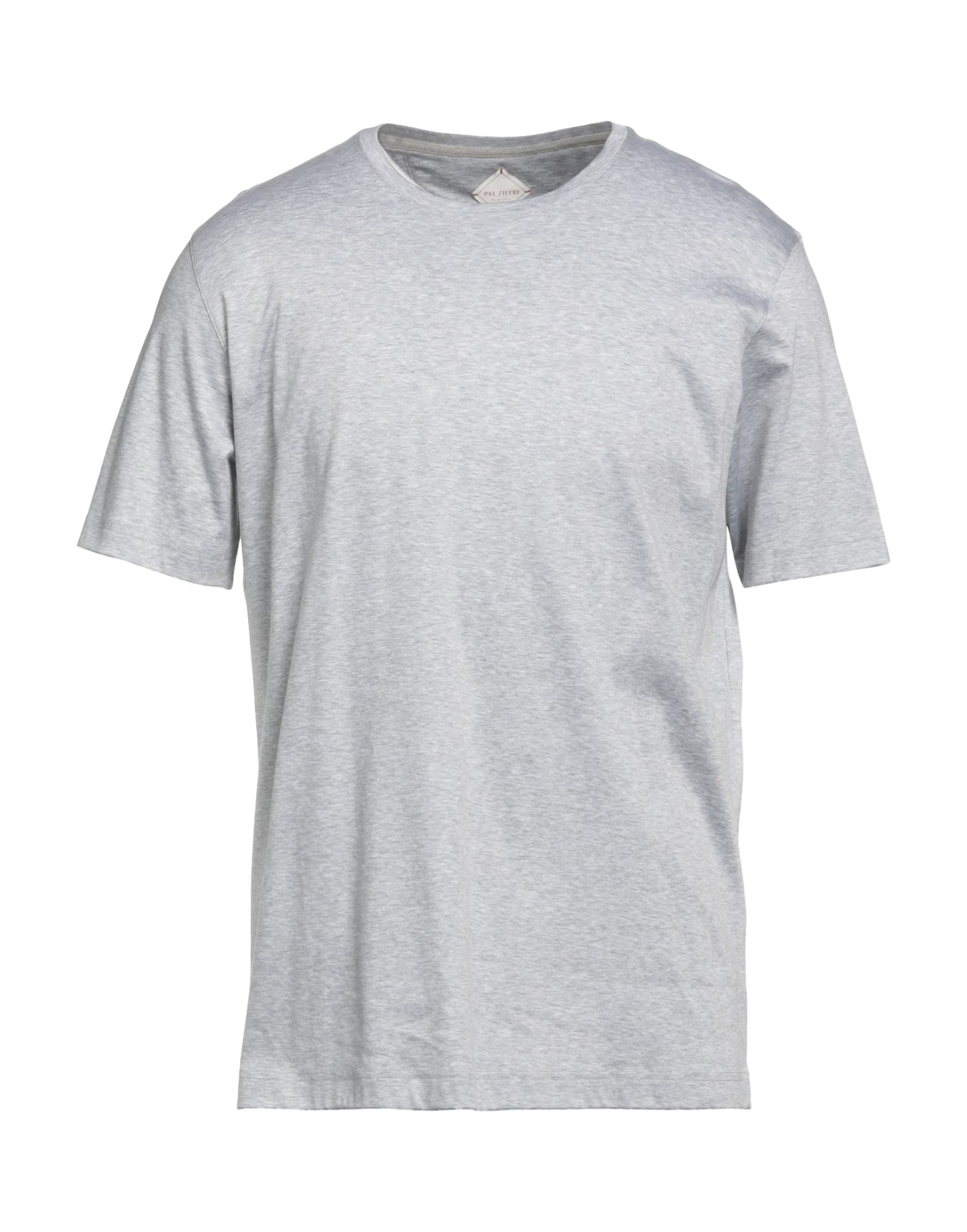 Shop Pal Zileri Man T-shirt Light Grey Size L Cotton