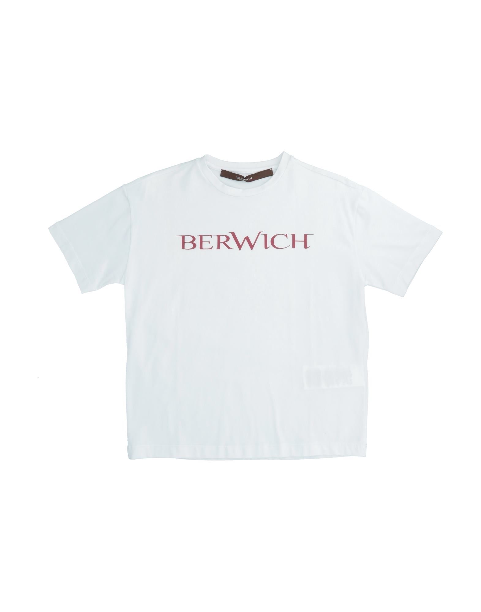 Berwich Kids'  T-shirts In White