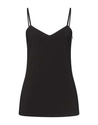 Max Mara Woman Top Black Size L Polyamide, Elastane