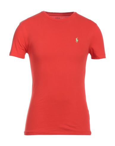 Polo Ralph Lauren Man T-shirt Red Size S Cotton