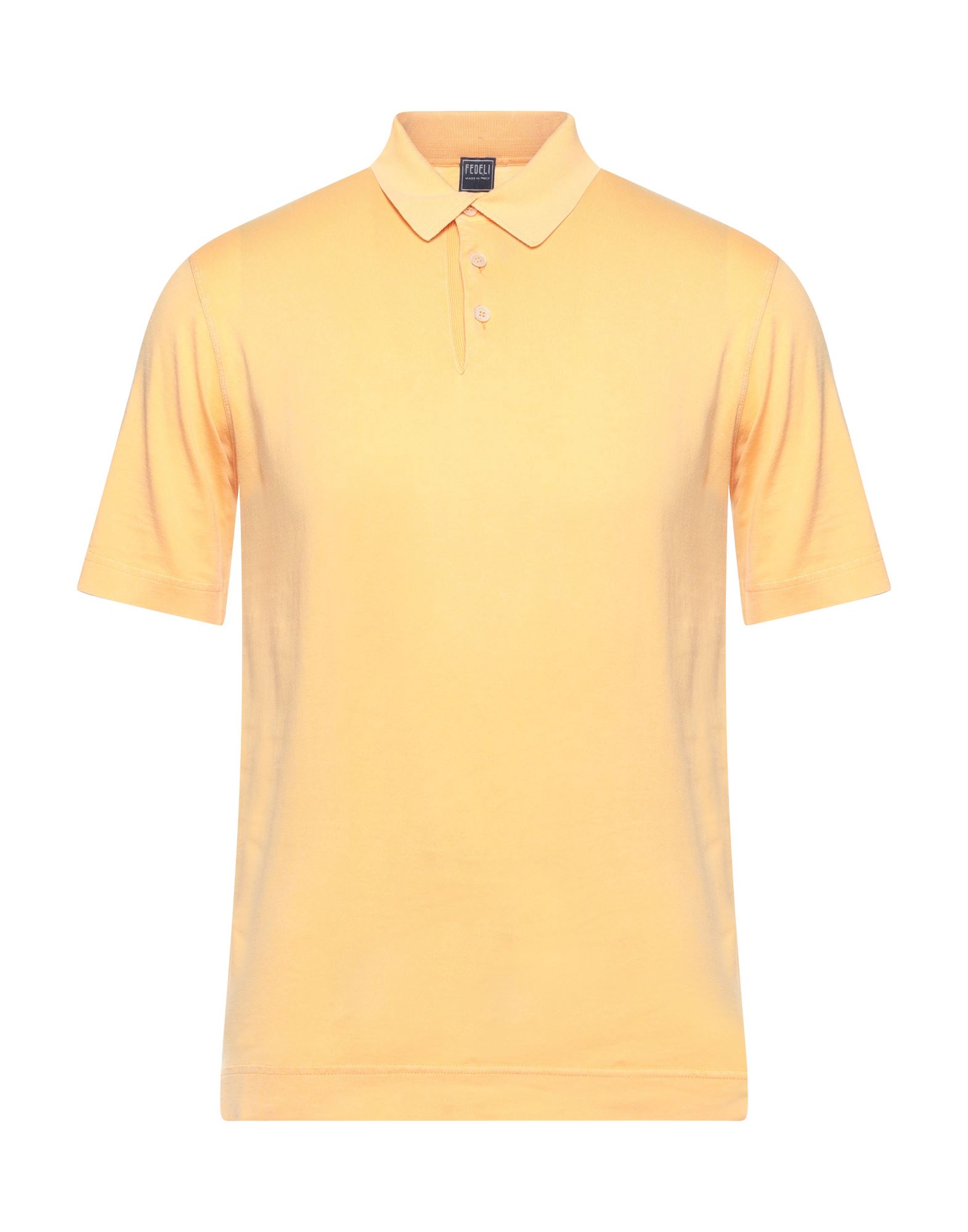 Fedeli Polo Shirts In Yellow