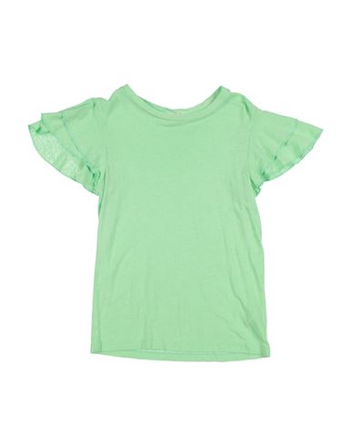 Morley Babies'  Toddler Girl T-shirt Light Green Size 4 Viscose, Linen