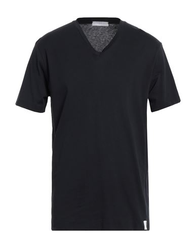 Daniele Fiesoli Man T-shirt Navy Blue Size Xxl Cotton In Grey