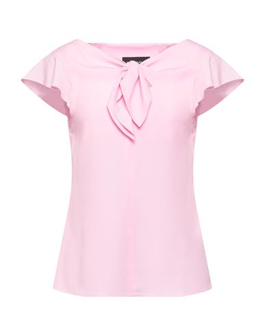 Boutique Moschino Woman Top Pink Size 6 Acetate, Silk