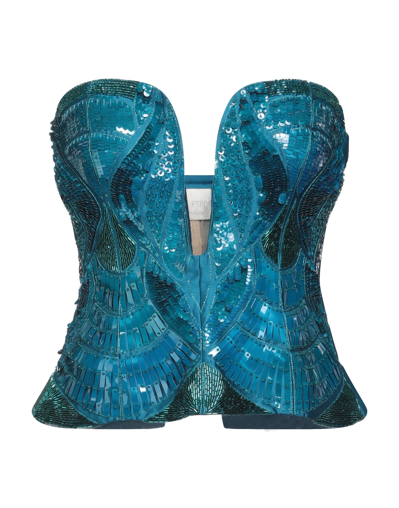 Alberta Ferretti Tops In Deep Jade